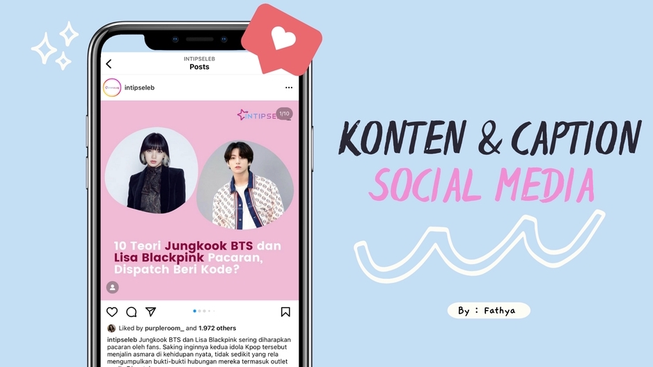 Jasa Pembuatan Konten & Caption Social Media 