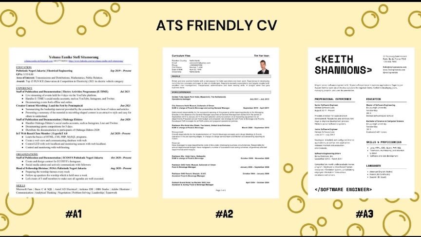 cv cover letter dan portofolio