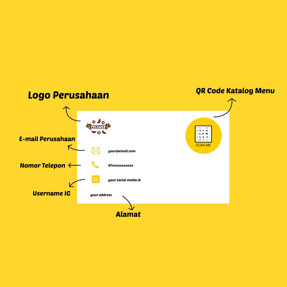 Digital Printing - Desain Kartu Nama (FREE REVISI SEPUASNYA) - 4