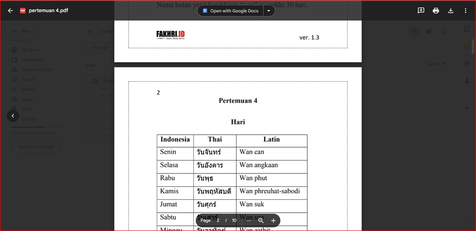 Penerjemahan - Translate Any Document From Thai to Bahasa Indonesia - 3