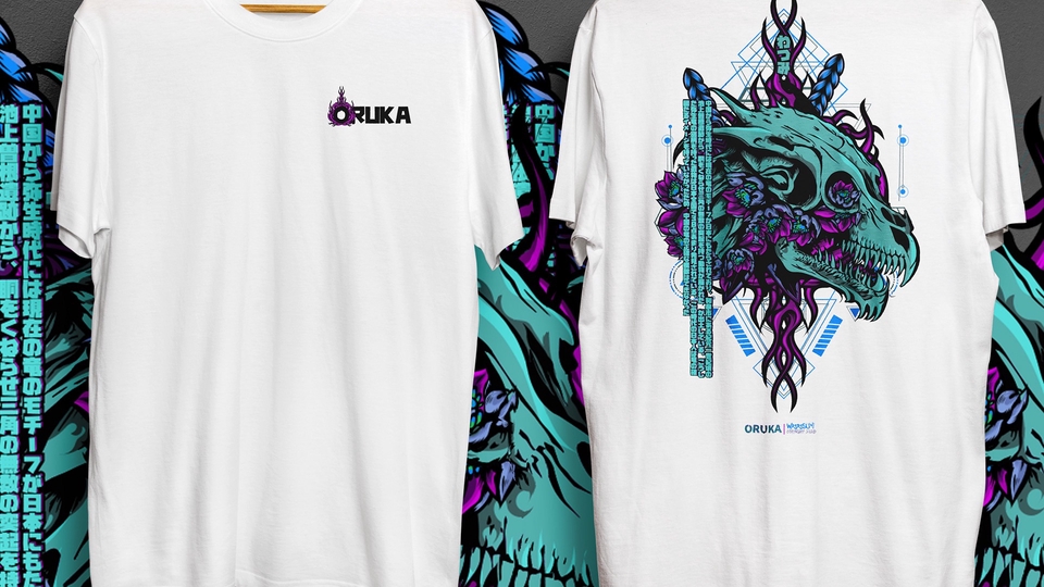 Desain Kaos & Motif - Desain Ilustrasi ntuk Branding Kaos Distro dan komunitas - 1