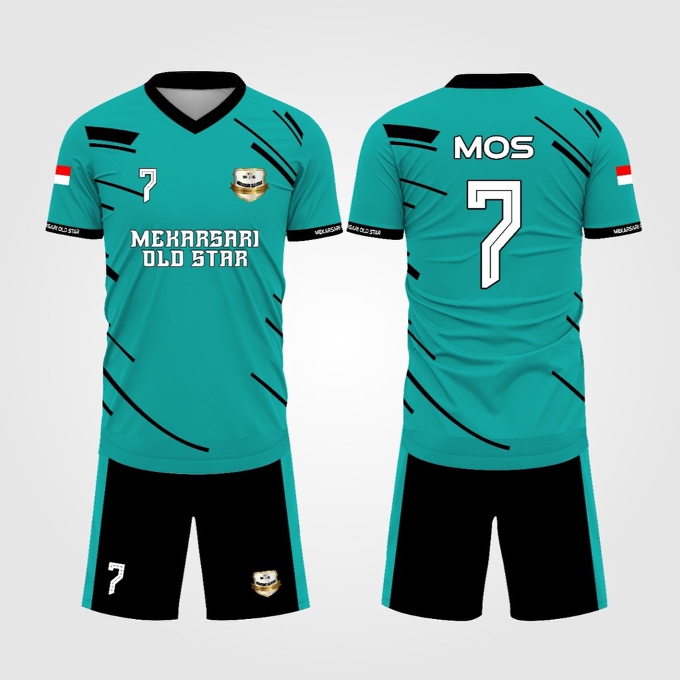 Desain Kaos & Motif - Custom Jersey Sablon Printing - 7