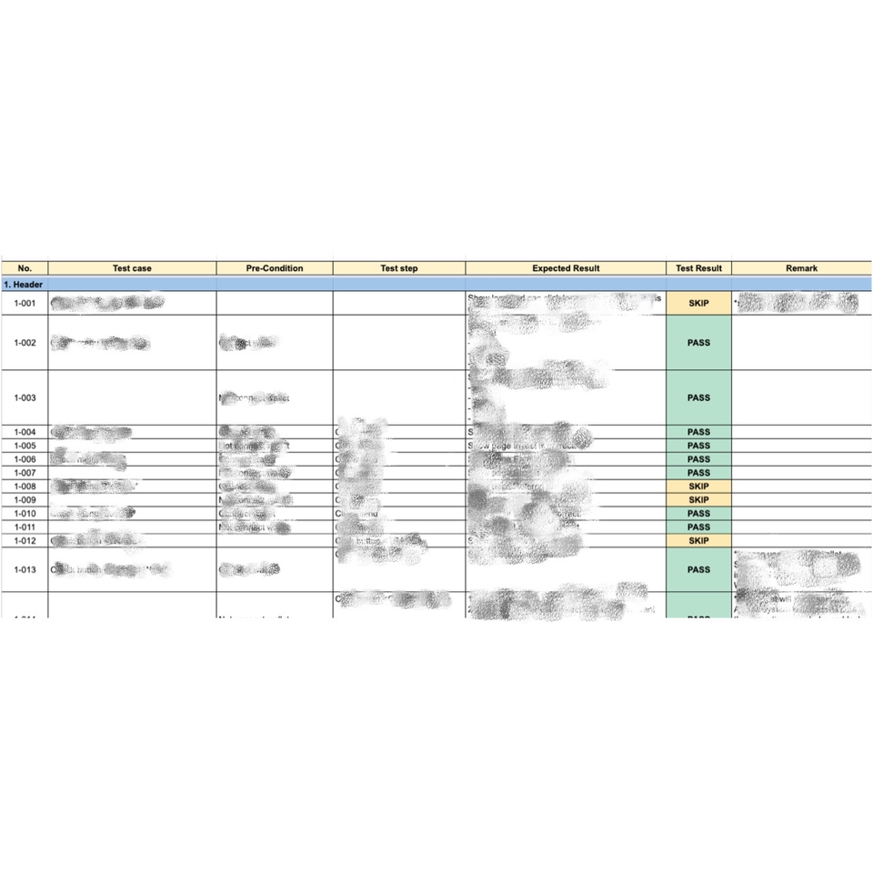 Quality Assurance - รับทดสอบระบบทั้ง wep/mobile application, Postman API  - 3