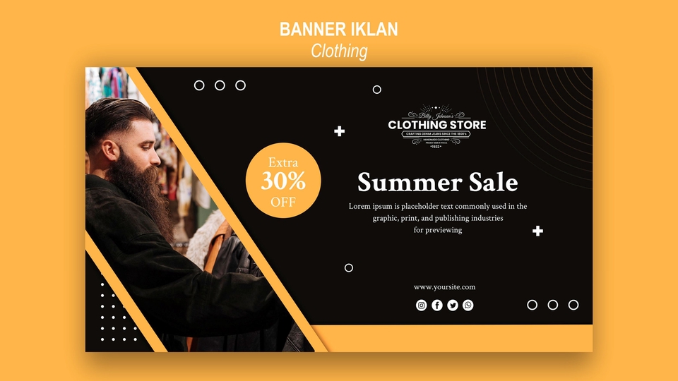 Banner Online - DESAIN SEGALA JENIS BANNER ONLINE UNLIMITED REVISI, MURAH DAN CEPAT - 4