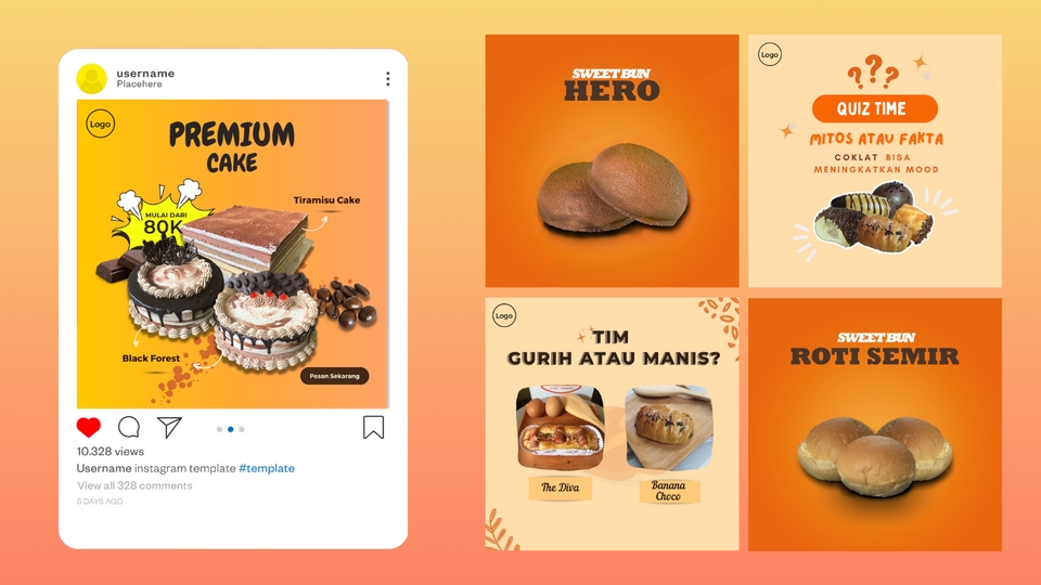 Banner Online - MURAH MERIAH!! Desain Kuliner Sosial Media ( Poster, Banner, Brosur dst) - 4