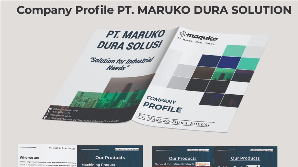 Digital Printing - Desain company profile - 1