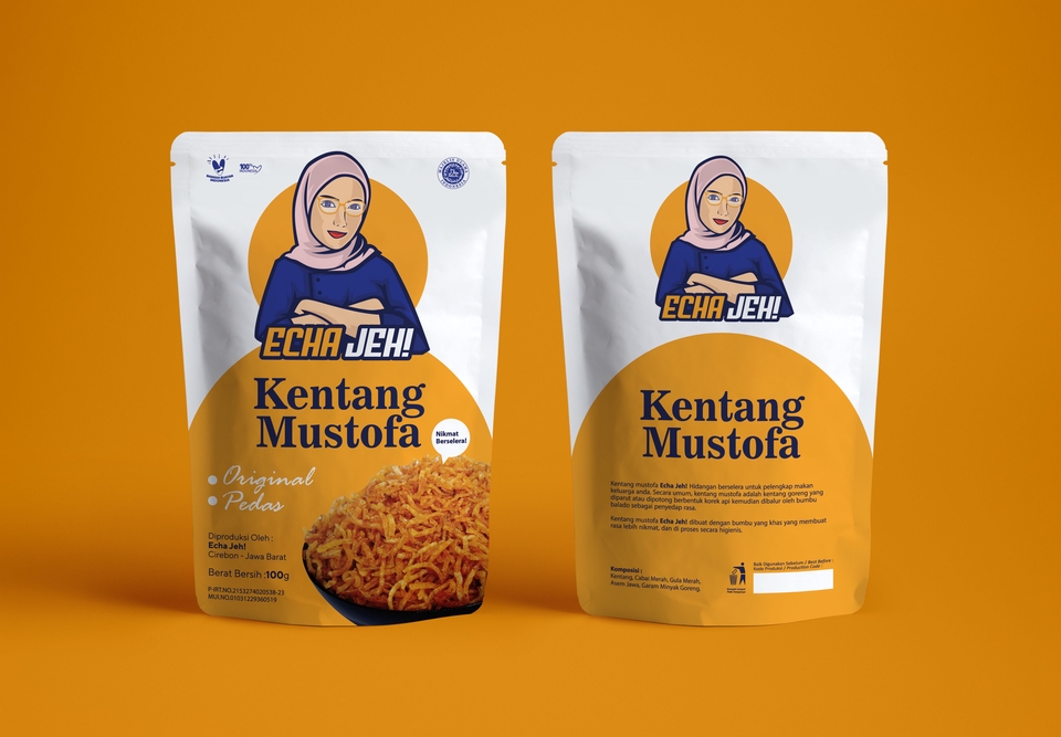 Label & Kemasan - PROFESIONAL DESAIN KEMASAN UNTUK MAKANAN - 7