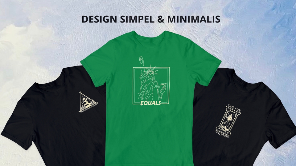 Desain Kaos & Motif - DESAIN KAOS UNIK GAYA APAPUN, MURAH CEPAT ( FREE KONSULTASI) - 13