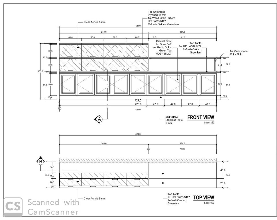 Desain Furniture - Detail Furniture ( Shop Drawing ) - 5