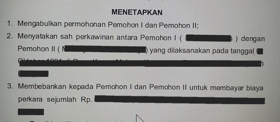 Hukum - CERAI, TALAK,  ITSBAT NIKAH, PERJANJIAN PERKAWINAN (KHUSUS DKI JAKARTA) - 4