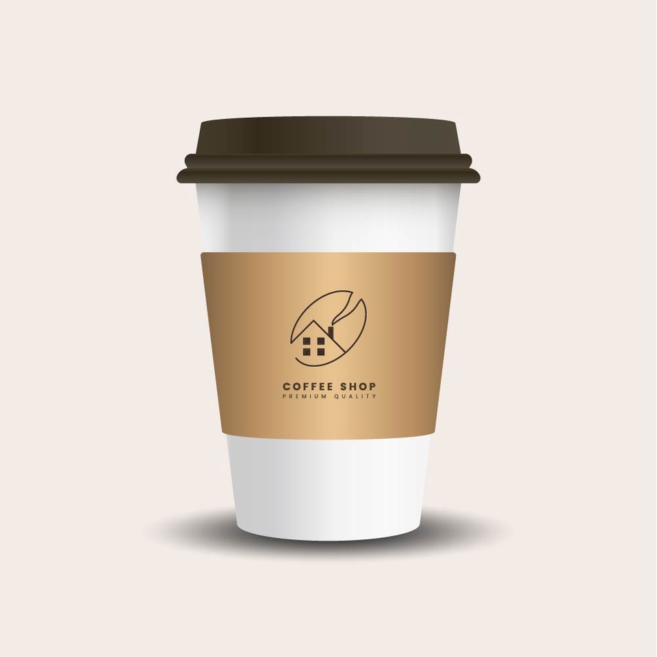 Logo - Logo Coffe Shop Keren Minimalis Profesional 1 Hari Jadi - 3