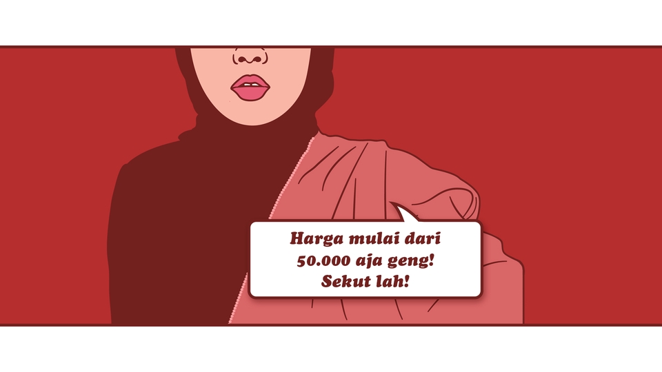 Gambar dan Ilustrasi - Ilustrasi Wajah, 1 Hari Jadi - 5