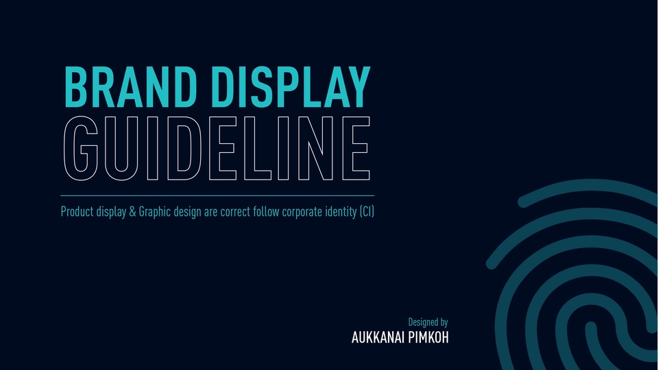 ออกแบบ CI - Logo + Branding design and Corporate Identity - 1