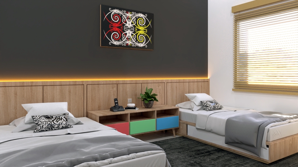 3D & Perspektif - Jasa Desain Interior Rumah Tinggal - 10