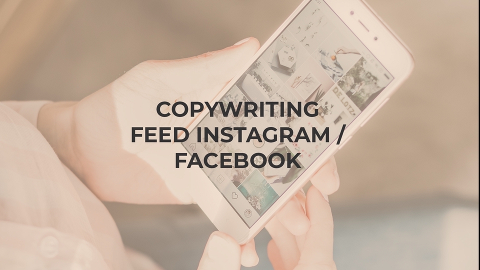 Penulisan Konten - Copywriting Feed Instagram 25 Feed - 1