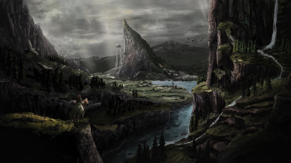 วาดภาพประกอบ - รับวาดภาพประกอบ 2D illustration / Concept Art / Character / Environment - 10