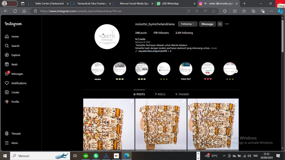 Jasa desain banner instagram, buat banner online untuk promosi di instagram, desain banner unik dan keren, banner instagram design, feed instagram desain, jasa pembuatan banner instagram