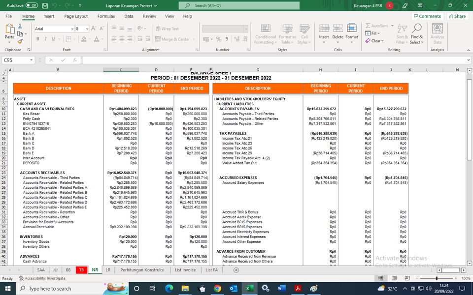 Akuntansi dan Keuangan - Laporan Keuangan Berbasis Excel - 3