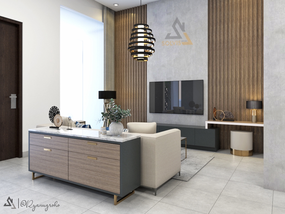 3D & Perspektif - PENGERJAAN DESAIN DAN DENAH RUMAH, 3D & 2D - 4