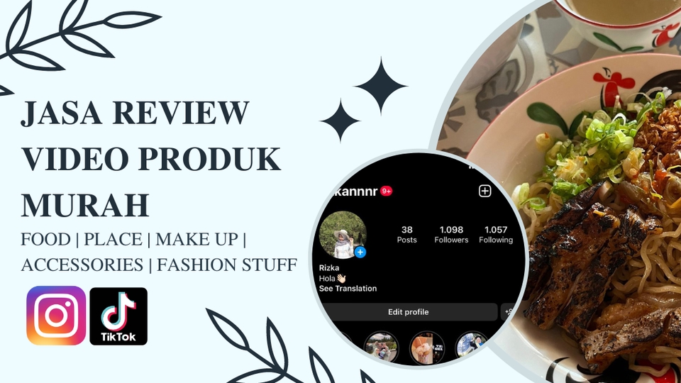 Selebgram/ Socmed - JASA PAID PROMOTE / ENDORSE / REVIEW DI INSTAGRAM - 1