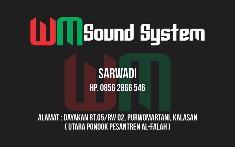 Digital Printing - design kartu nama elegan - 3