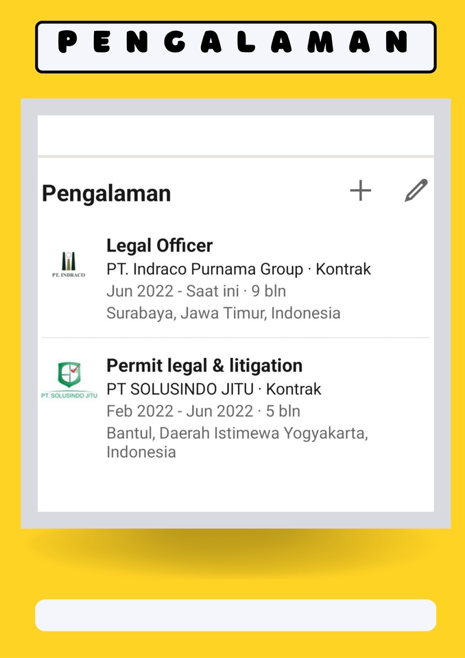 Hukum - Drafting Perjanjian, Konsultasi Hukum, Legal Opinion dan Dokumen Hukum Lainnya - 2