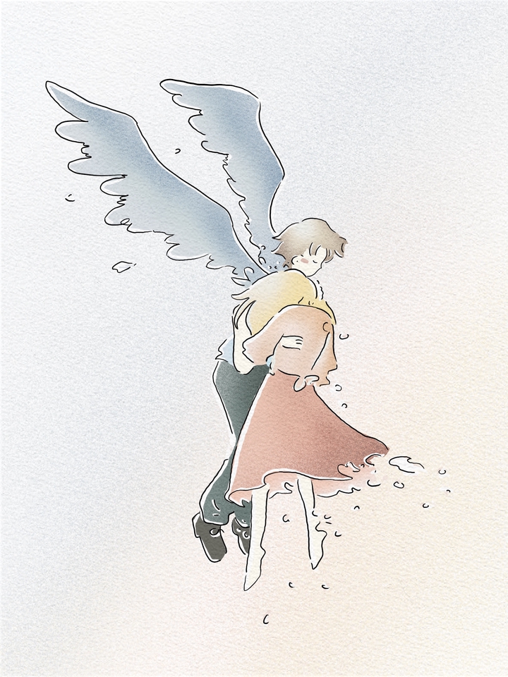 วาดภาพประกอบ - วาดภาพประกอบ สไตล์มินิมอล สีน้ำ - 11