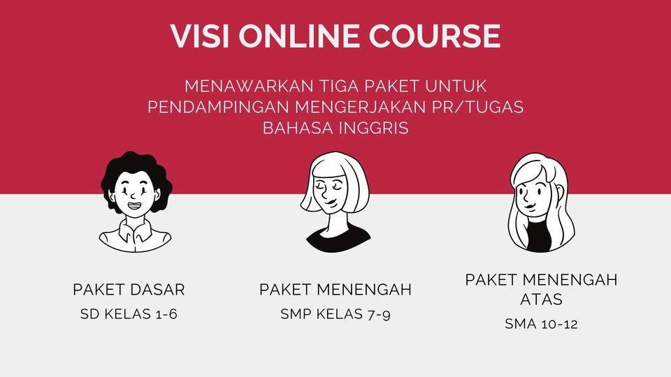 Kursus Online - Kursus Online Pendampingan Pengerjaan Tugas/PR Bahasa Inggris - 2