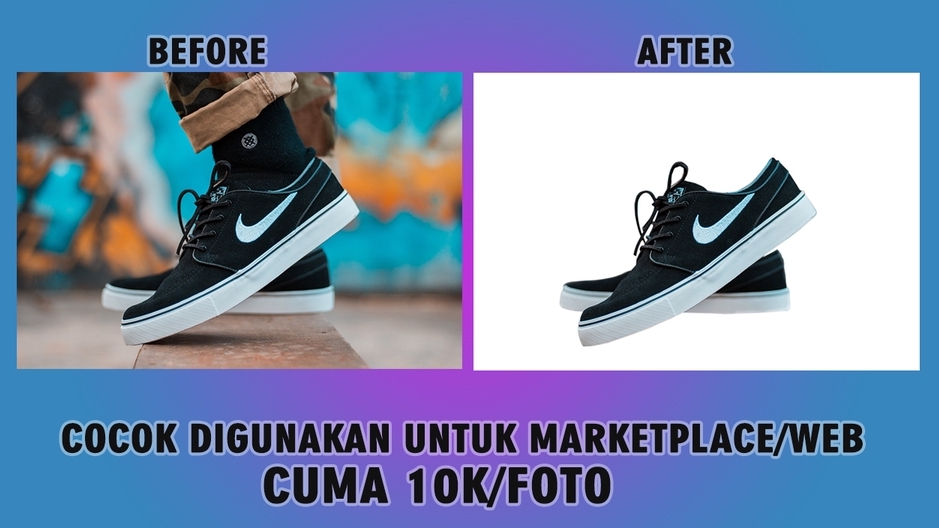 Edit Gambar & Photoshop - JASA EDIT FOTO, REMOVE BACKGROUND, RETOUCHING TIDAK SAMPAI 24JAM - 1