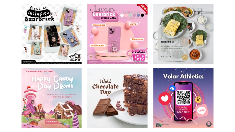 Creative & Content Marketing - Content Plan+Artwork AD on FB IG LINE - 2