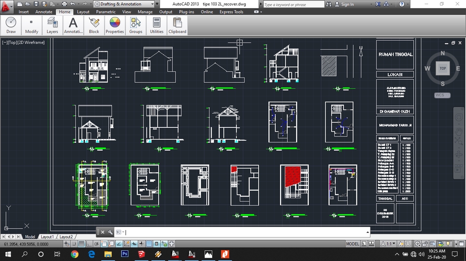 CAD Drawing - 2D Autocad & 3D Modeling Sketchup, Rendering - 2