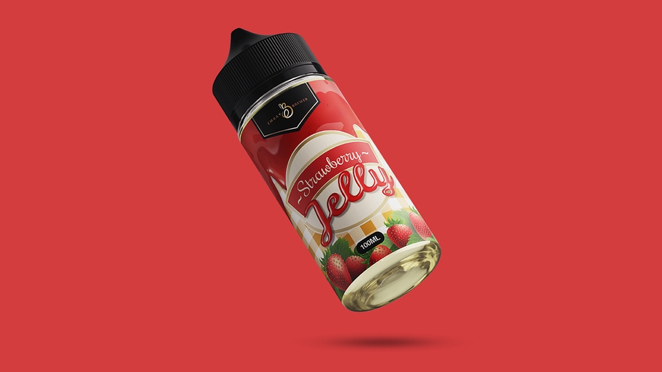 Label & Kemasan - Desain Label & Packaging Produk E-liquid Vape - 8