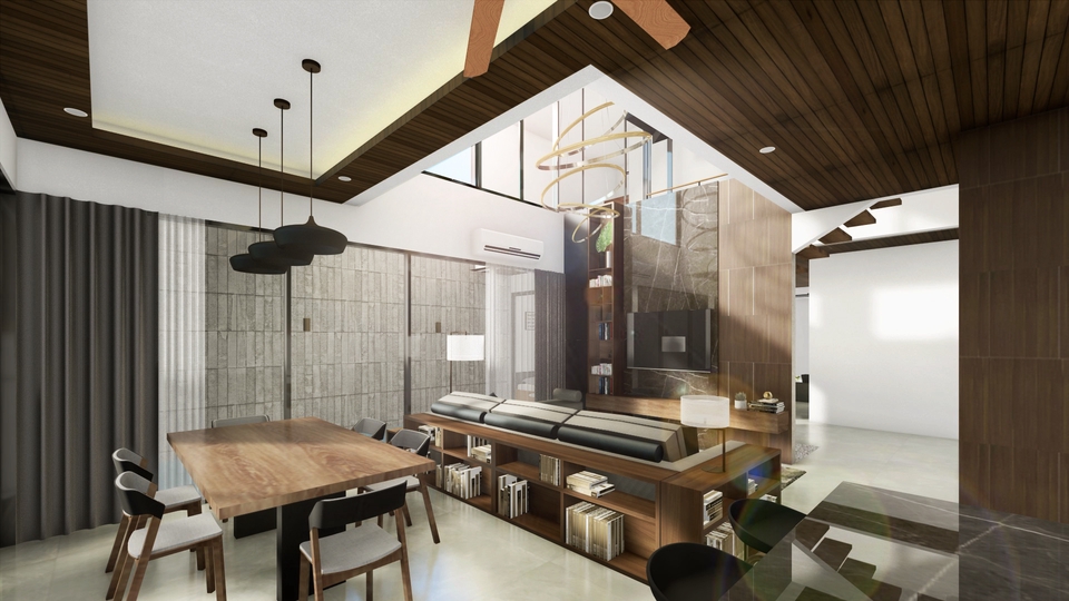 3D & Perspektif - Desain 3D & Render Arsitektur Exterior & Interior - 4