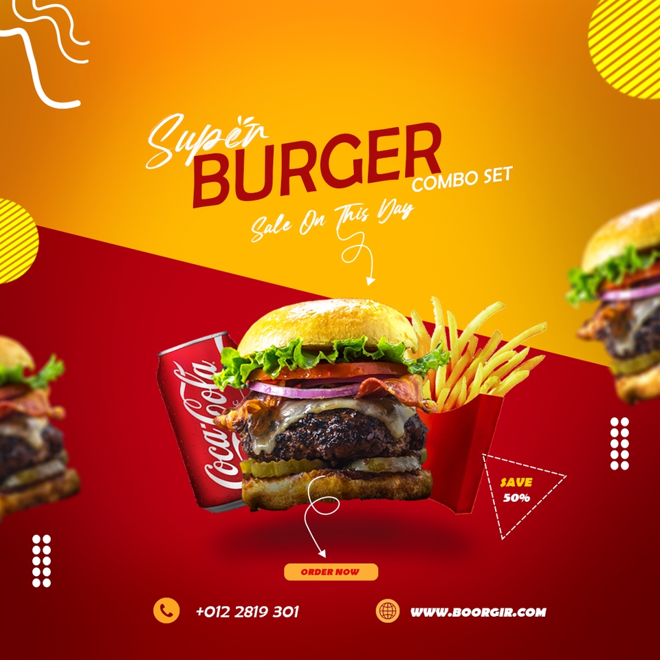 Banner Online - Feed Instagram dengan 3D/Manipulasi - 5