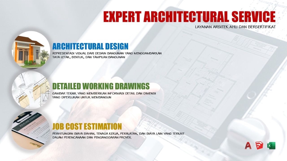 Jasa drafter arsitek freelance autocad murah. Gambar desain, gambar kerja detail, dan estimasi biaya proyek.  Autocad, drafter interior.