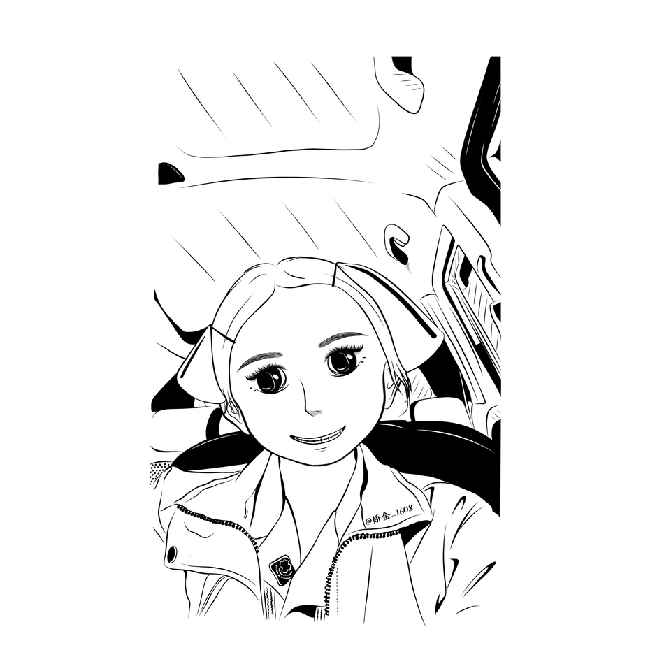 วาดภาพการ์ตูน - วาดภาพการ์ตูน แฟนอาร์ต ลายเส้นขาวดำ - 11