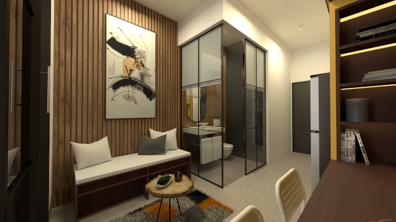 3D & Perspektif - Home / Apartment Interior Design - 24