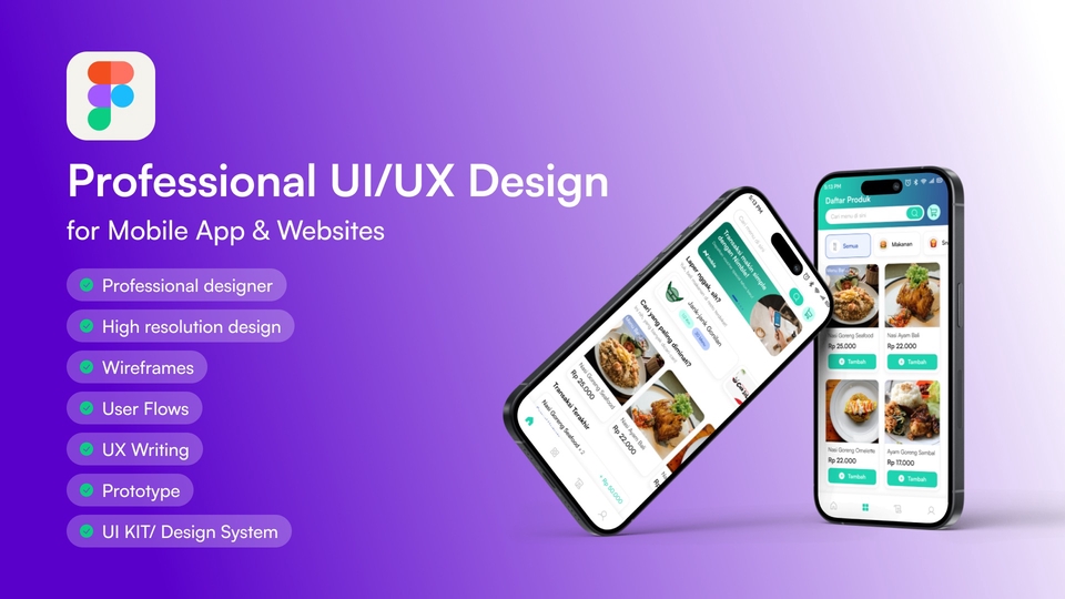 UI & UX Design - UI/UX Design for Mobile App and Web - 1