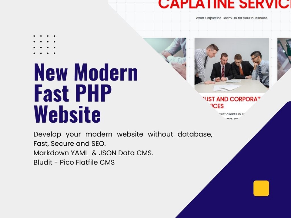 Web Development - New Modern PHP Website - Markdown JSON - Situs Cepat dan SEO - 4