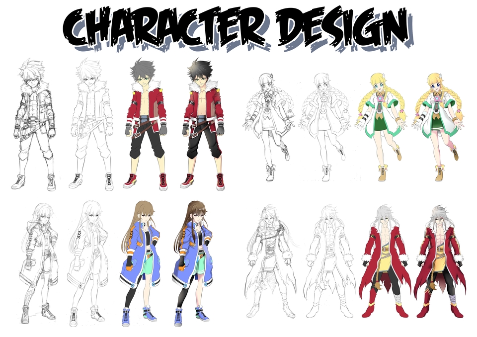 ออกแบบ Character & Mascot - ออกแบบตัวการ์ตูนน่ารัก สวยๆ เท่ๆ SD, Chibi, Anime ได้ทุกแบบ ทุกแนว ทุกสไตล์ ราคาสบายกระเป๋า - 9