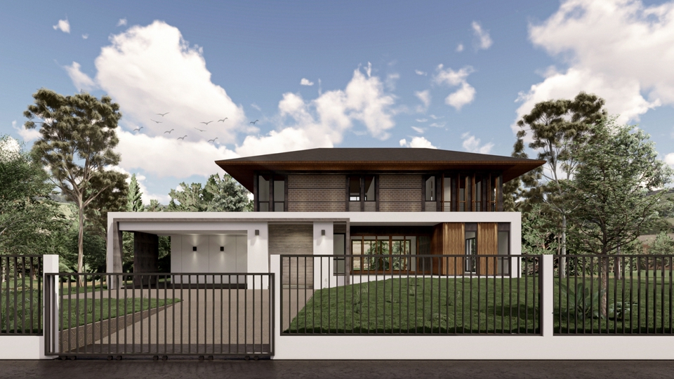 3D Perspective - 3D Perspective Render Interior/Exterior 3D Animation - 16