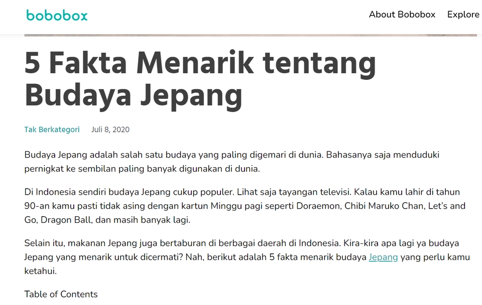 Penulisan Konten - Penulisan SEO Artikel - 3
