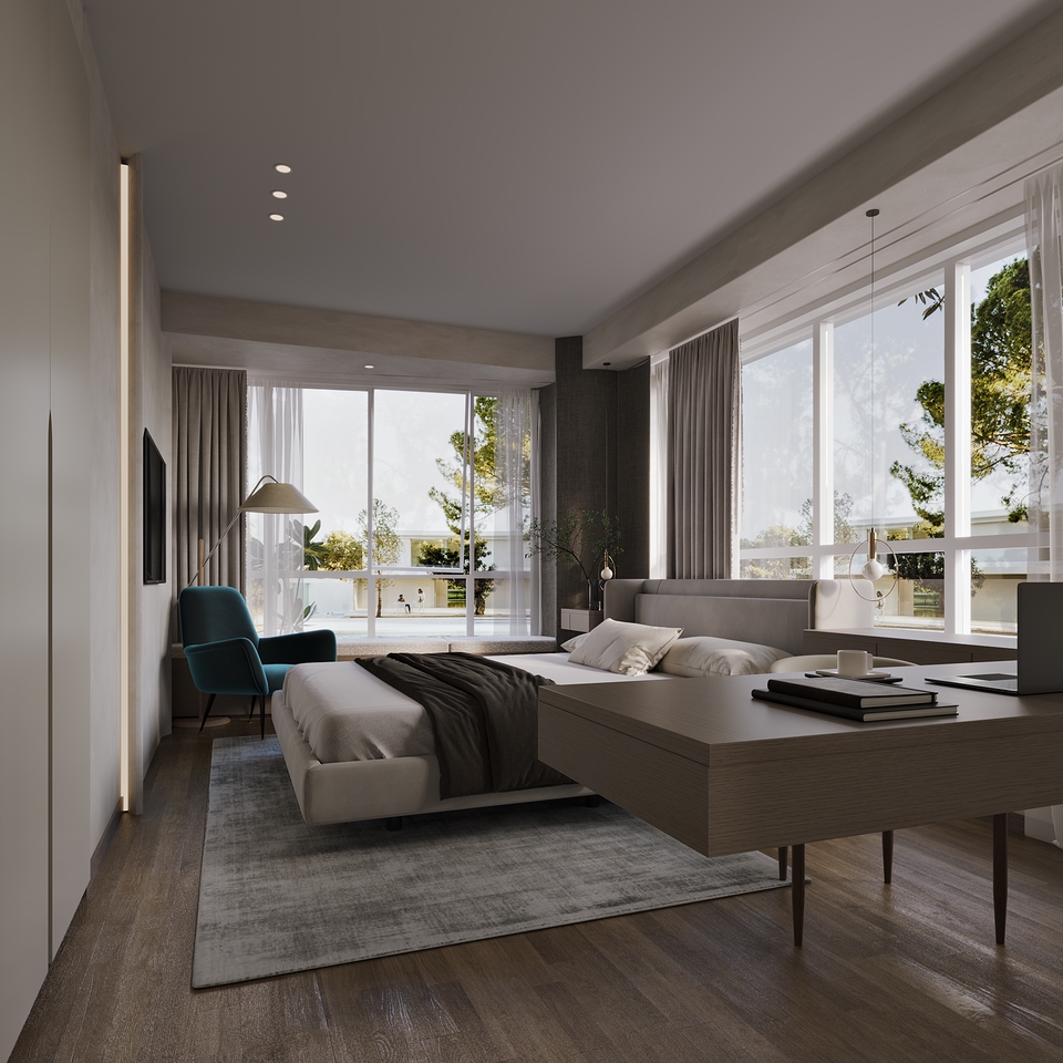 รับออกแบบ Interior Design / Perspective 3D / Video presentaion