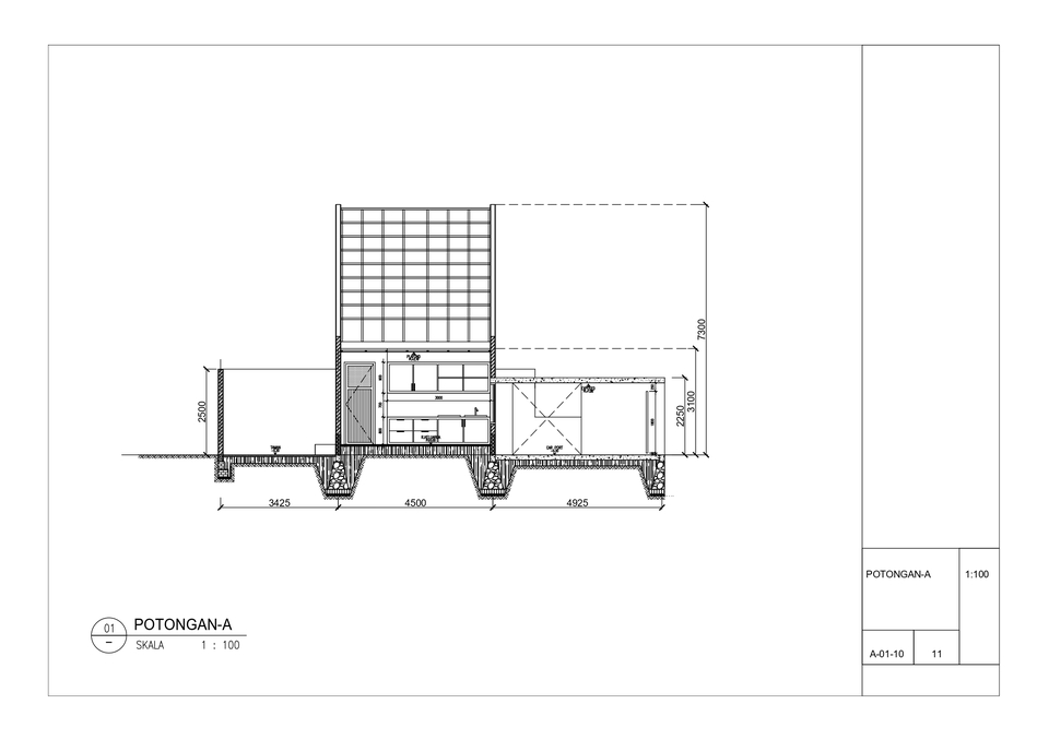 CAD Drawing - Jasa Gambar Kerja (Shop Drawing) - IMB  - 3