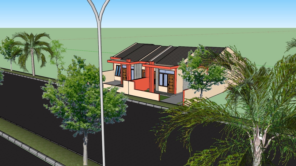 CAD Drawing - Desain Rumah Minimalis, (Recommended) - 7