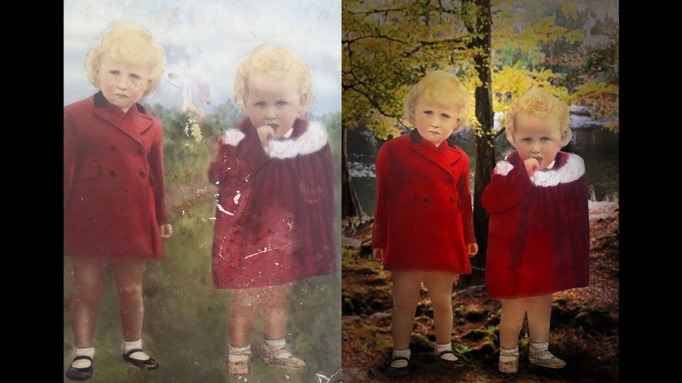 Edit Gambar & Photoshop - PHOTO RESTORASI & COLORING - 5