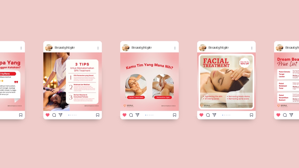 Jasa Desain Banner Instagram untuk Promosi Bisnis Kecantikan - Banner Desain Grafis Template Banner Website Banner Toko Online