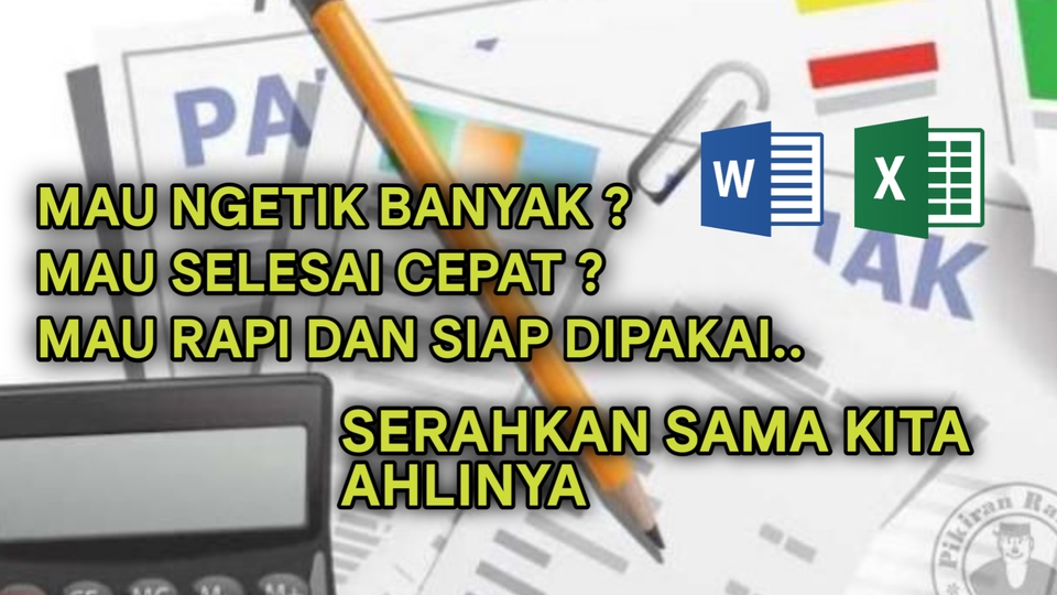 Pengetikan Umum - Jasa Ketik, Edit Dokumen, Audio ke Text, Verbatim Semua Terima - 2