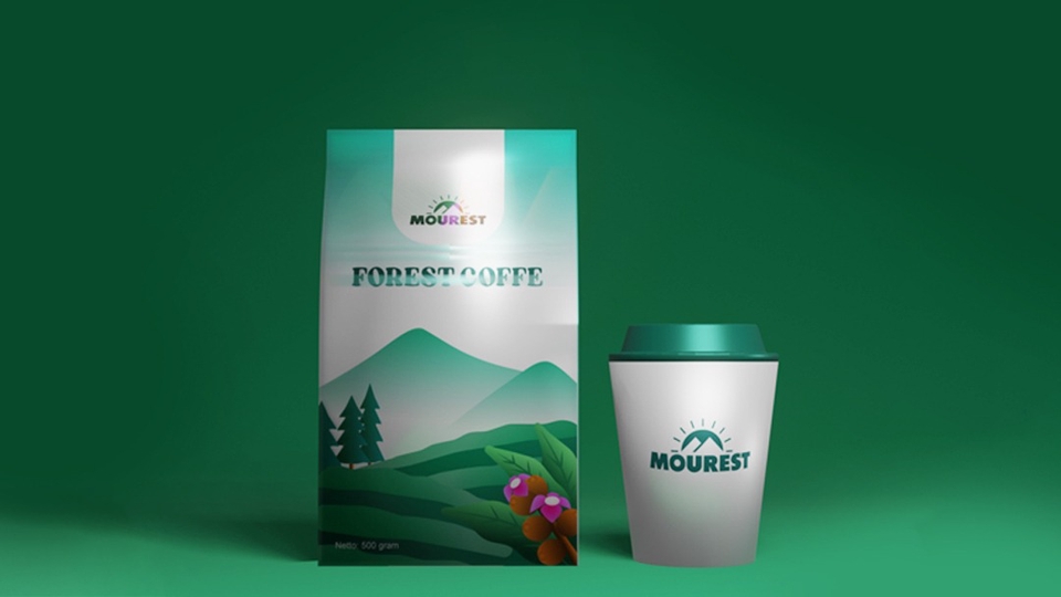 Jasa desain kemasan kotak kopi dengan desain unik dan menarik, cocok untuk berbagai macam produk kopi.