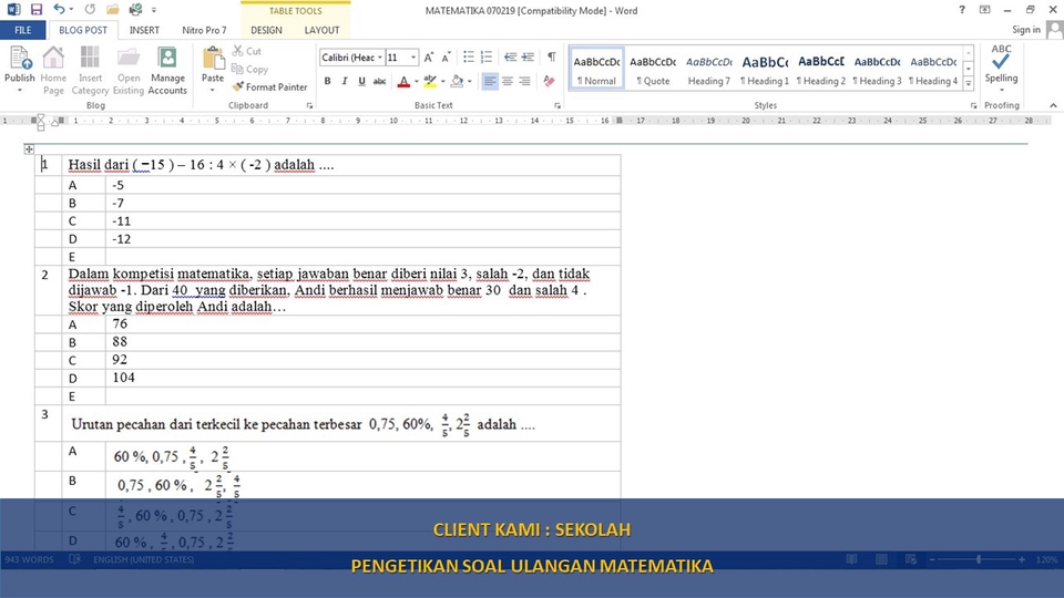 Pengetikan Umum - PENGETIKAN ULANG DARI JPG ATAU PDF KE WORD, EXCEL, PPT PROSES 1 HARI JADI - 4